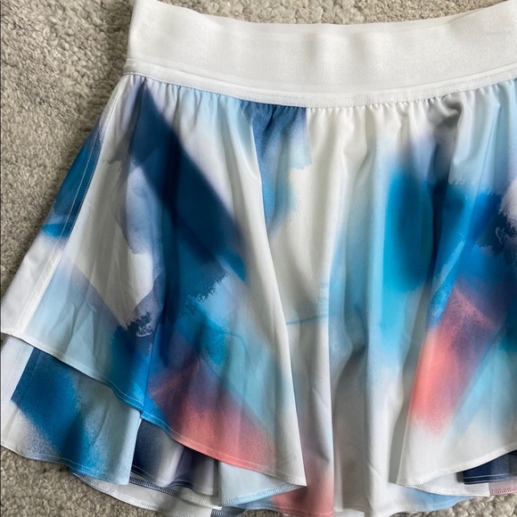 Lululemon Court Rival Skirt Baseline Wash Print Multi - Picture 7 of 16